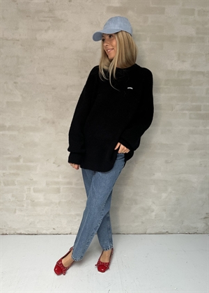 Brandy Oversized sweater Black ROTATE By Birger Christensen 